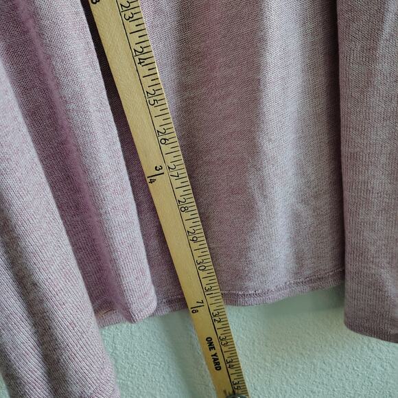 Torrid Plus Size 3X 22/24 Lilac Purple Open Front Short Sleeve Cardigan Top - Picture 4 of 6